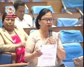 रास्वपालाई कांग्रेस नेतृ न्यौपानेको प्रश्नः अरुलाई लोकतन्त्र र विधिको शासनको पाठ पढाउनेले अदालतको अवहेलना गर्दै हस्ताक्षर र चन्दा अभियान किन चलाएको?